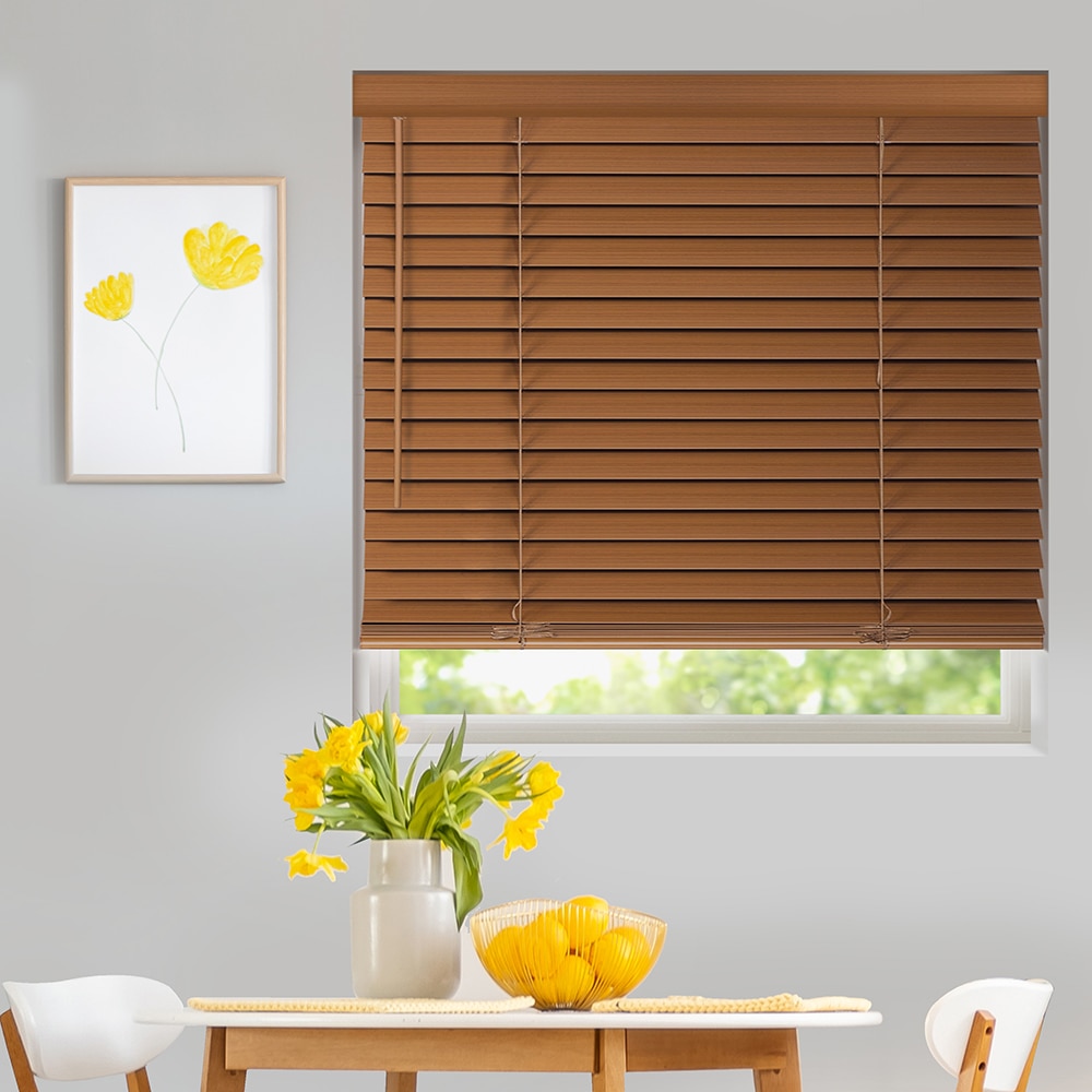 Designer 2 Inch Faux Wood Blinds